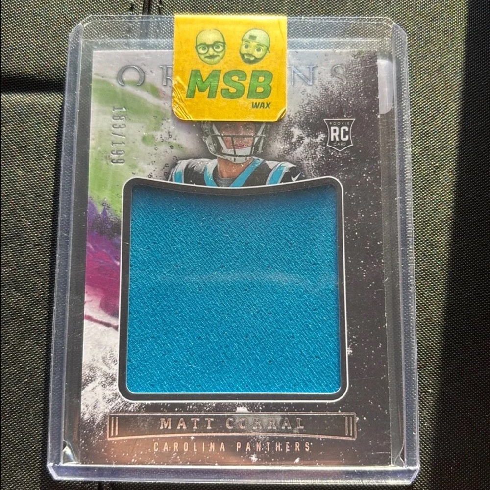 Matt Corral Origins Jumbo Patch /199